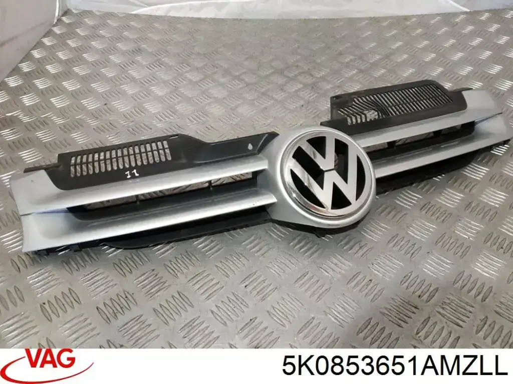5K0853651AMZLL VAG Atrapa chłodnicy