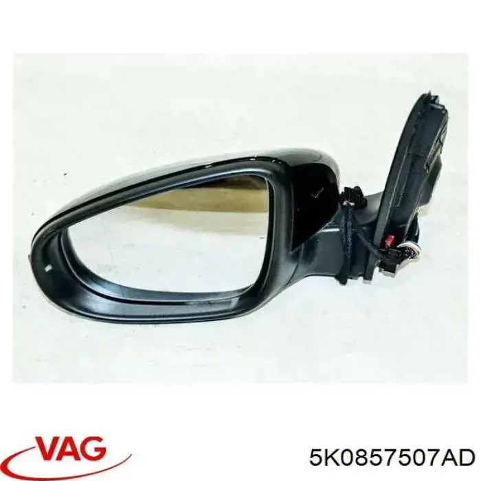 Lusterko wsteczne lewe VAG 5K0857507AD cena, od 121,54 USD
