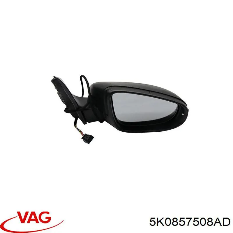 Obudowa lusterka wstecznego prawego VAG 5K0857508AD cena, od 132,80 USD