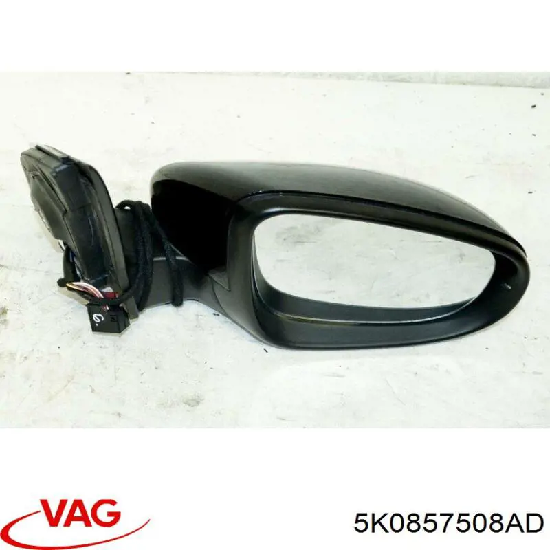 Do koszyka 5K0857508AD VAG Obudowa lusterka wstecznego prawego