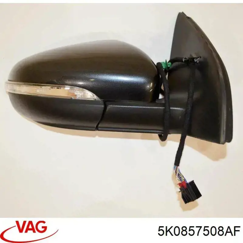 Lusterko wsteczne prawe VAG 5K0857508AF cena, od 158,34 USD