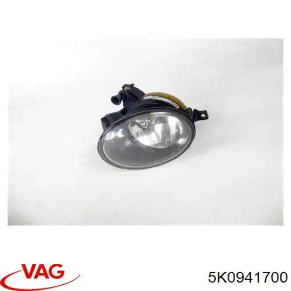 Do koszyka 5K0941700 VAG Lampa przeciwmgielna prawa