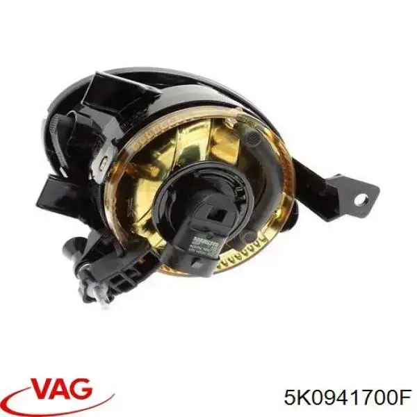 Lampa przeciwmgielna prawa VAG 5K0941700F cena, od 68,10 USD