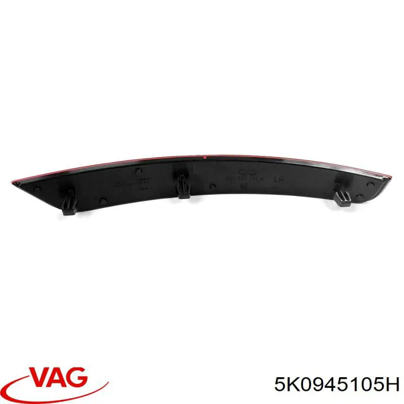 Lampa odblaskowa zderzaka tylnego lewa VAG 5K0945105H cena, od 13,07 USD
