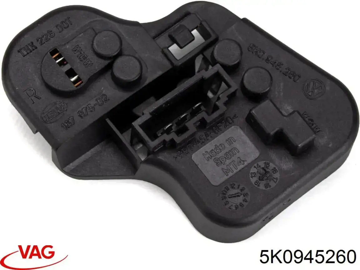 Płyta lampy zespolonej tylnej kontaktowa VAG 5K0945260 cena, od 54,63 USD