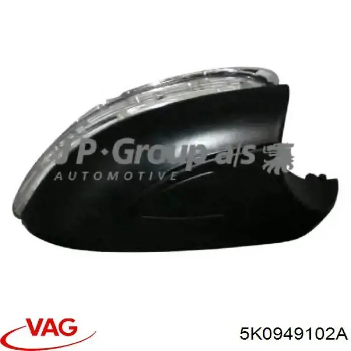 Kierunkowskaz lusterka prawy VAG 5K0949102A cena, od 47,81 USD