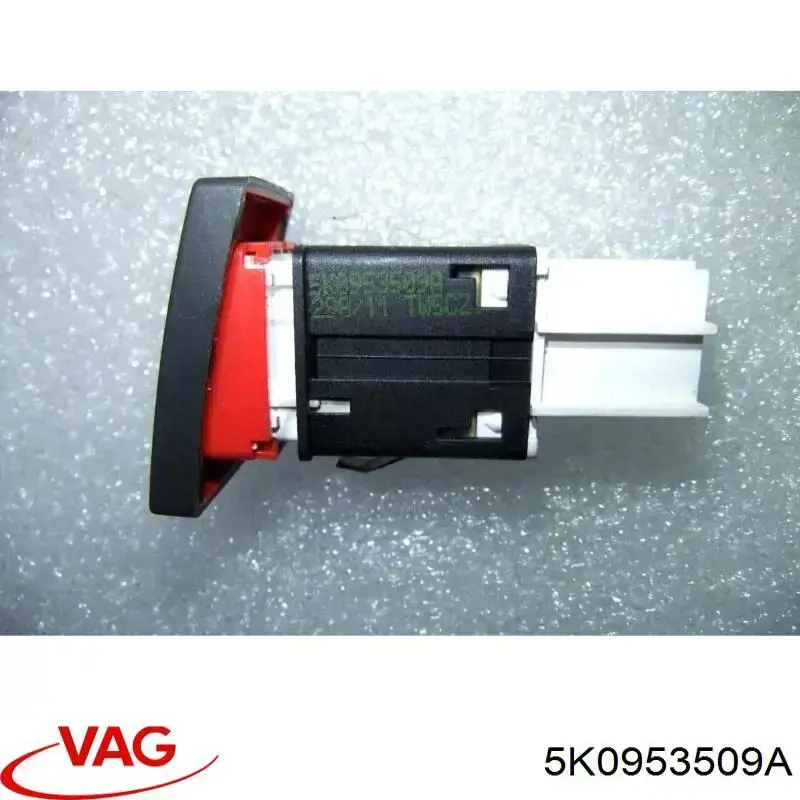 Przycisk włączania światła awaryjnego do Volkswagen Golf VI 5K1