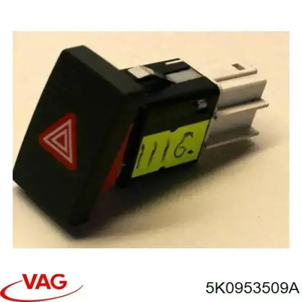 Przycisk włączania światła awaryjnego Volkswagen Golf VI