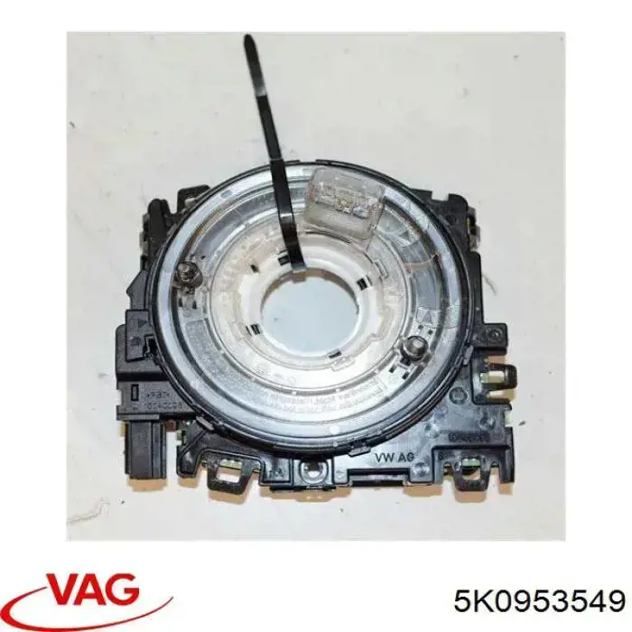 Pierścień kontaktowy AIRBAG, taśma kierownicy VAG 5K0953549 cena, od 98,75 USD