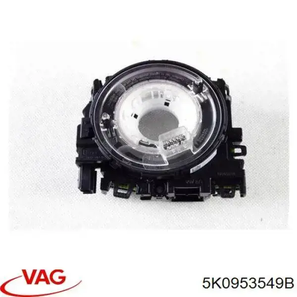 Pierścień kontaktowy AIRBAG, taśma kierownicy VAG 5K0953549B cena, od 159,53 USD