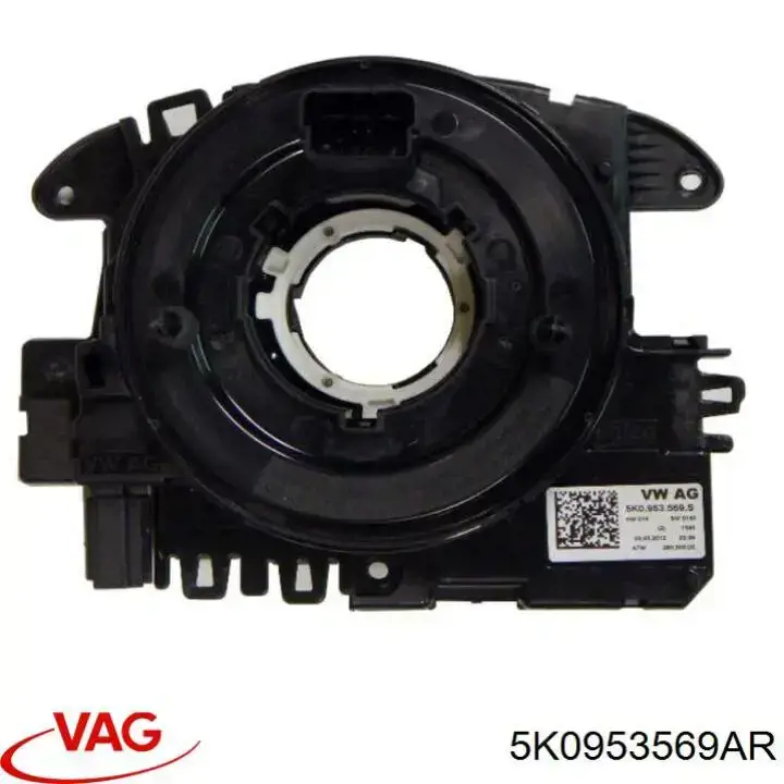 Pierścień kontaktowy AIRBAG, taśma kierownicy VAG 5K0953569AR cena, od 875,90 USD