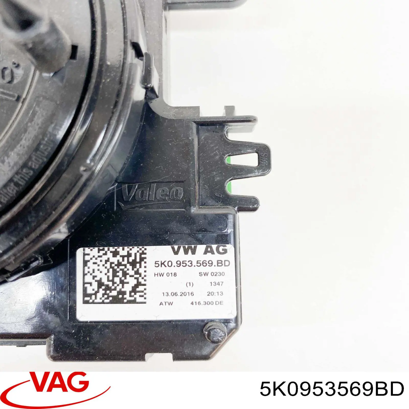 Pierścień kontaktowy AIRBAG, taśma kierownicy VAG 5K0953569BD cena, od 661,93 USD
