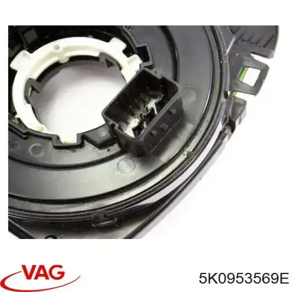 Pierścień kontaktowy AIRBAG, taśma kierownicy VAG 5K0953569E cena, od 236,66 USD