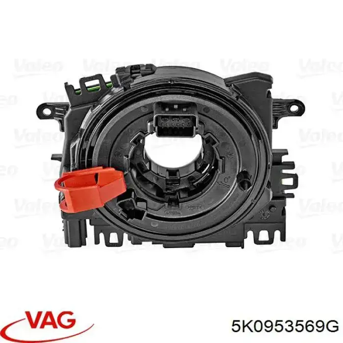 5K0953569G VAG Pierścień kontaktowy AIRBAG, taśma kierownicy