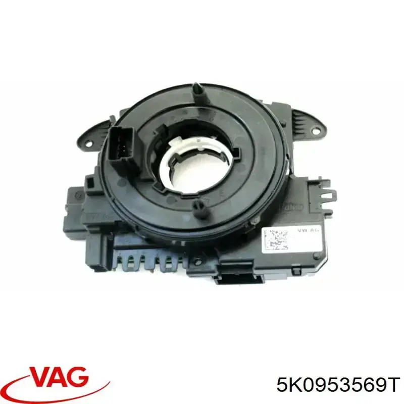 Pierścień kontaktowy AIRBAG, taśma kierownicy VAG 5K0953569T cena, od 310,15 USD