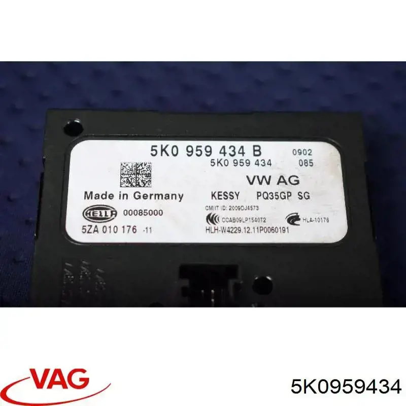 Do koszyka 5K0959434 VAG Blok komfortu