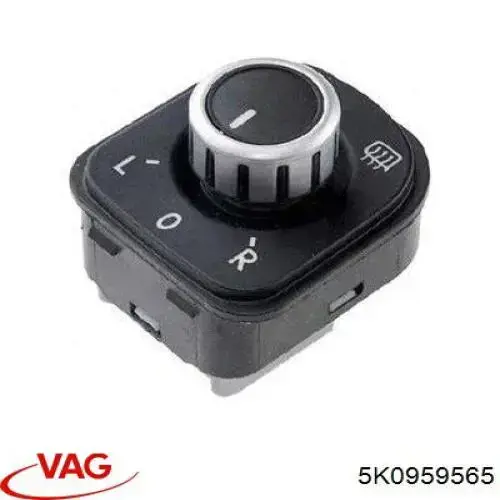 5K0959565 VAG Sterownik lusterek bocznych, na drzwi