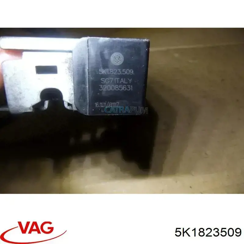 Zamek maski 5K1823509 VAG