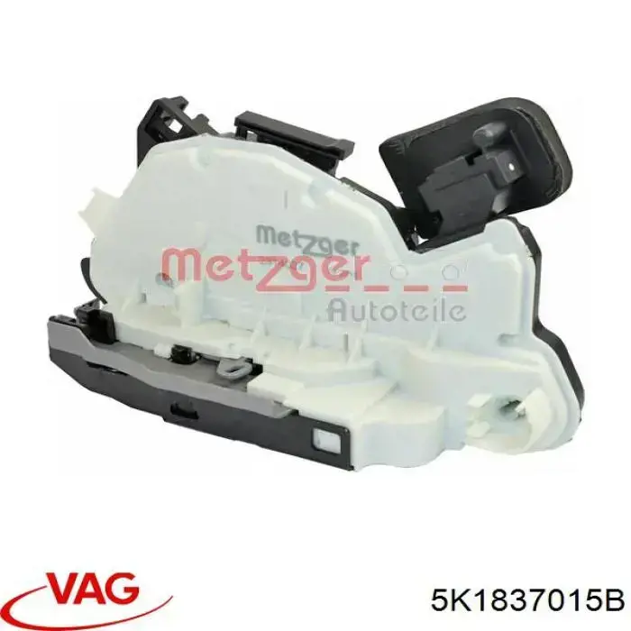 Zamek drzwi przednich lewych VAG 5K1837015B cena, od 45,97 USD