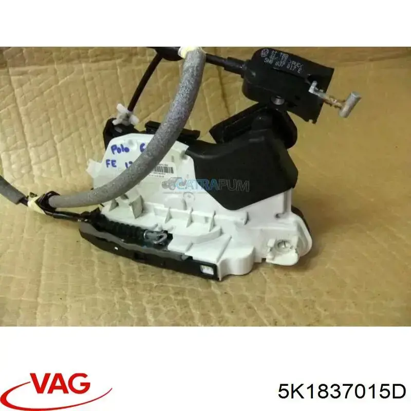 Do koszyka 5K1837015D VAG Zamek drzwi przednich lewych
