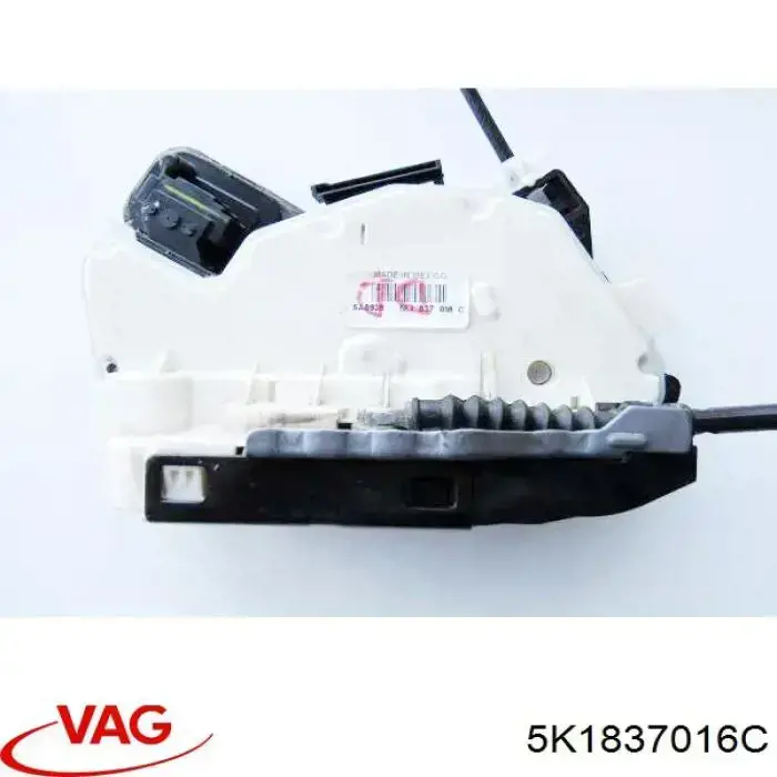 Zamek drzwi przednich prawych VAG 5K1837016C cena, od 60,16 USD