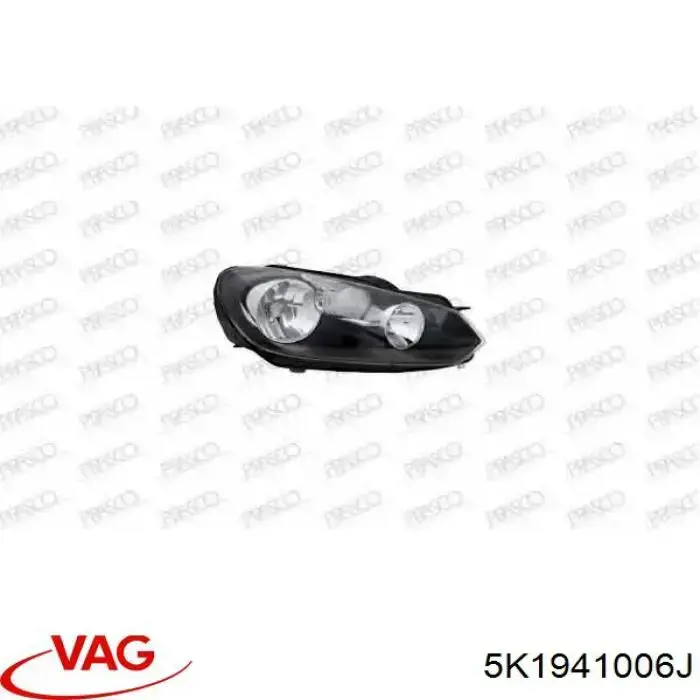 Do koszyka 5K1941006J VAG Reflektor prawy