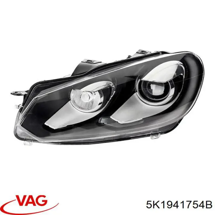 5K1941754B VAG Reflektor prawy