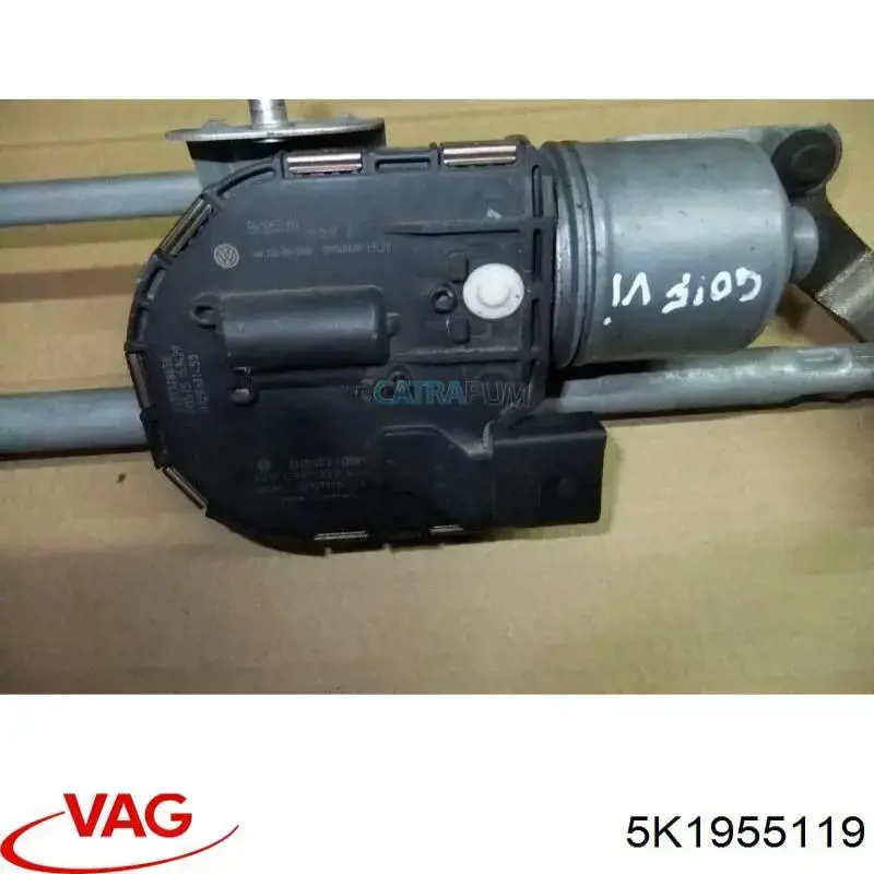 Do koszyka 5K1955119 VAG Silniczek wycieraczki szyby przedniej