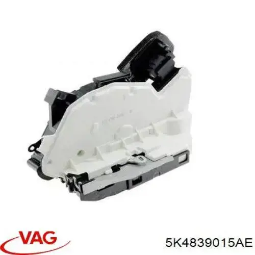 Zamek drzwi tylnych lewych VAG 5K4839015AE cena, od 56,18 USD