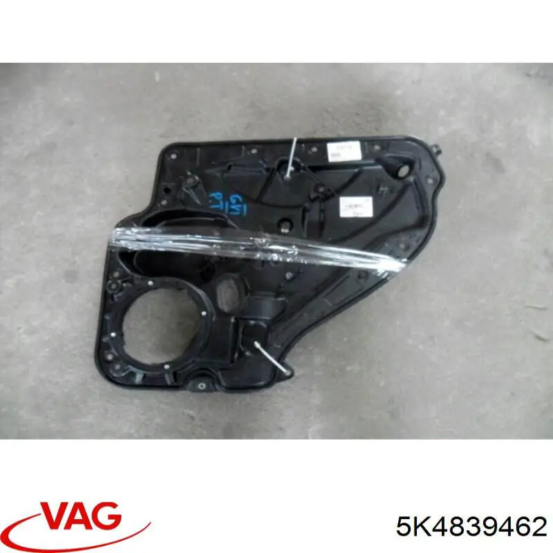 Mechanizm podnoszenia szyby drzwi tylnych prawych VAG 5K4839462 cena, od 108,96 USD
