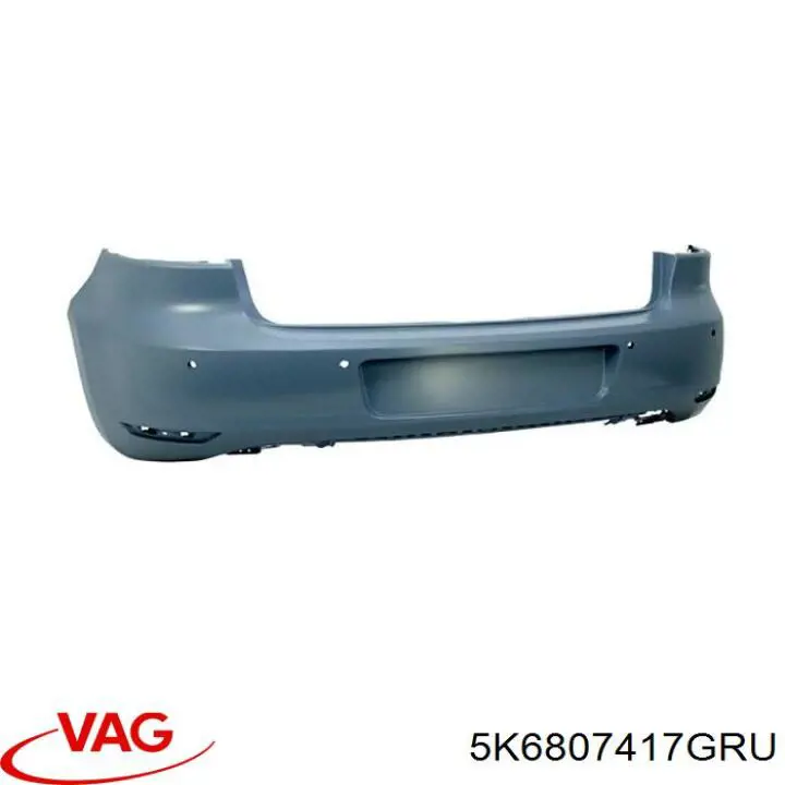5K6807417GRU VAG Zderzak tylny