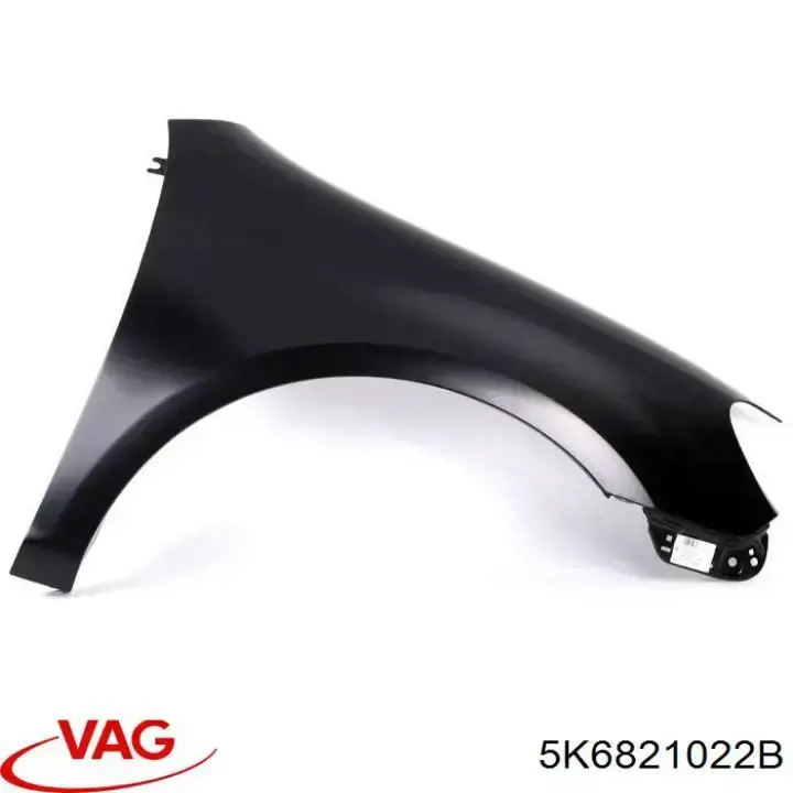 5K6821022B VAG Błotnik przedni prawy