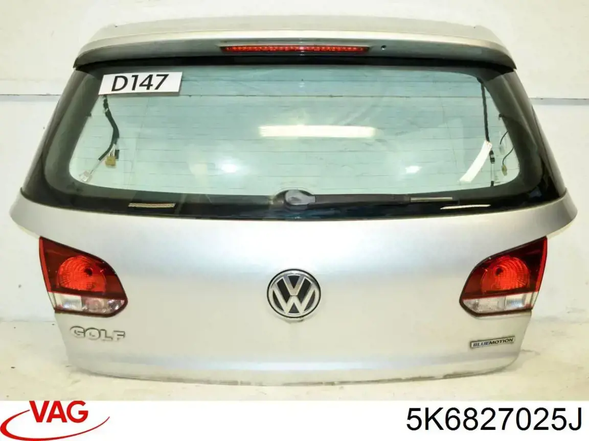 Do koszyka Drzwi tylne (bagażnika 3/5) Volkswagen Golf VI AJ5