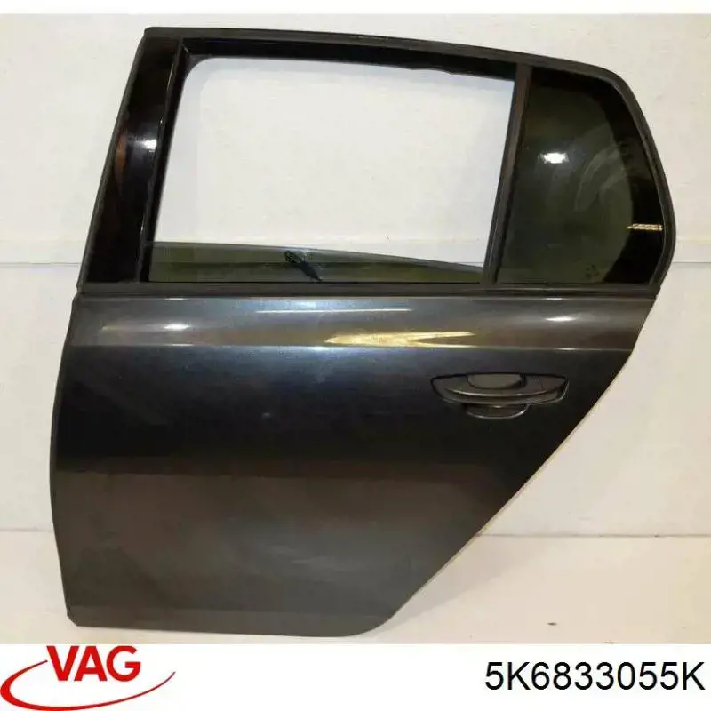 Do koszyka Drzwi tylne lewe Volkswagen Golf VI 5K1