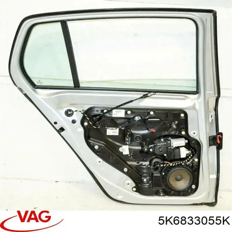 Drzwi tylne lewe Volkswagen Golf VI hatchback (5K1) (2008 - 2014) cena, od 425,49 USD