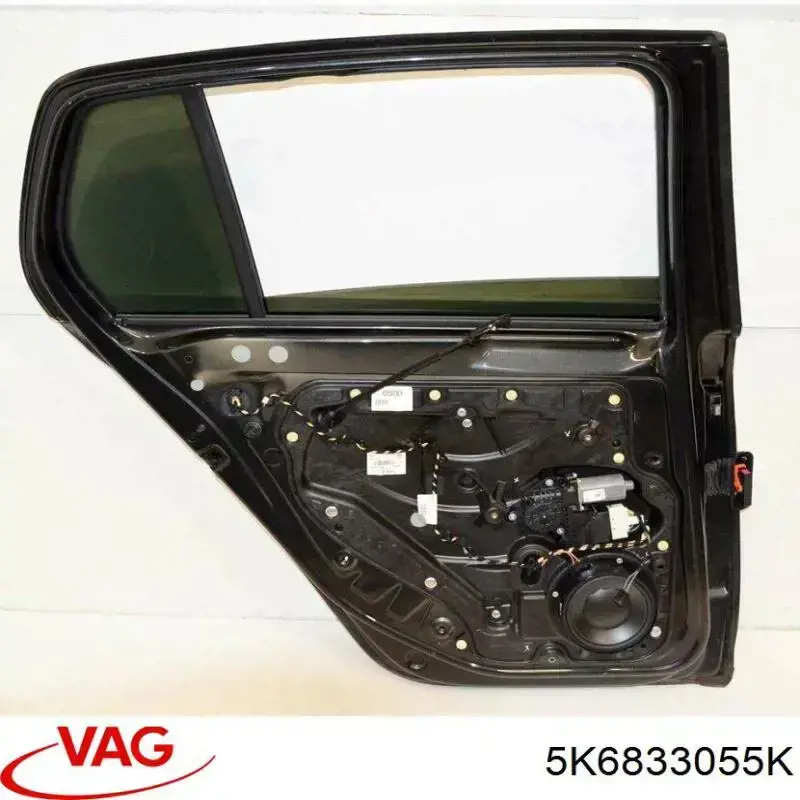  Drzwi tylne lewe Volkswagen Golf 6