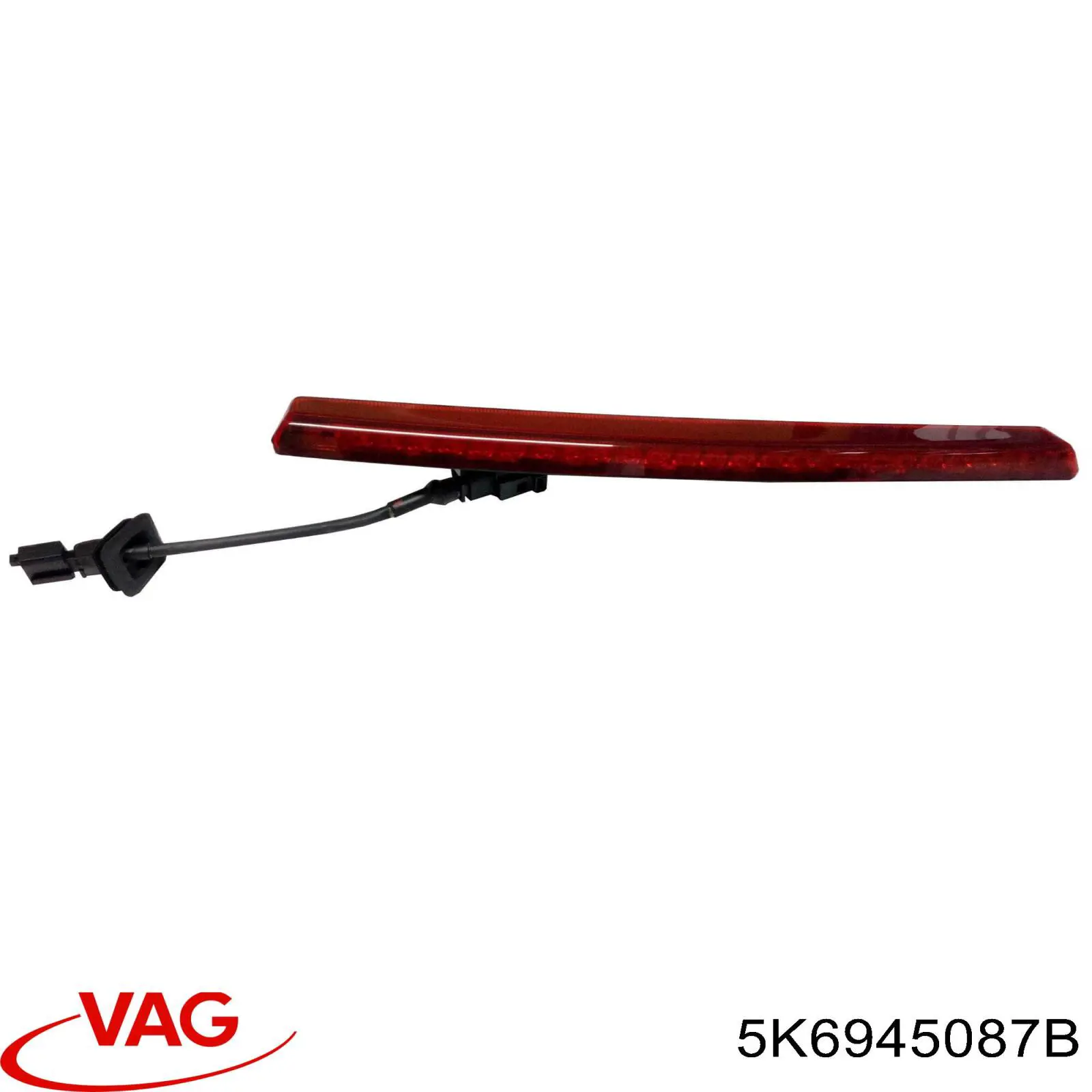 5K6945087B VAG Lampa stop tylna dodatkowa