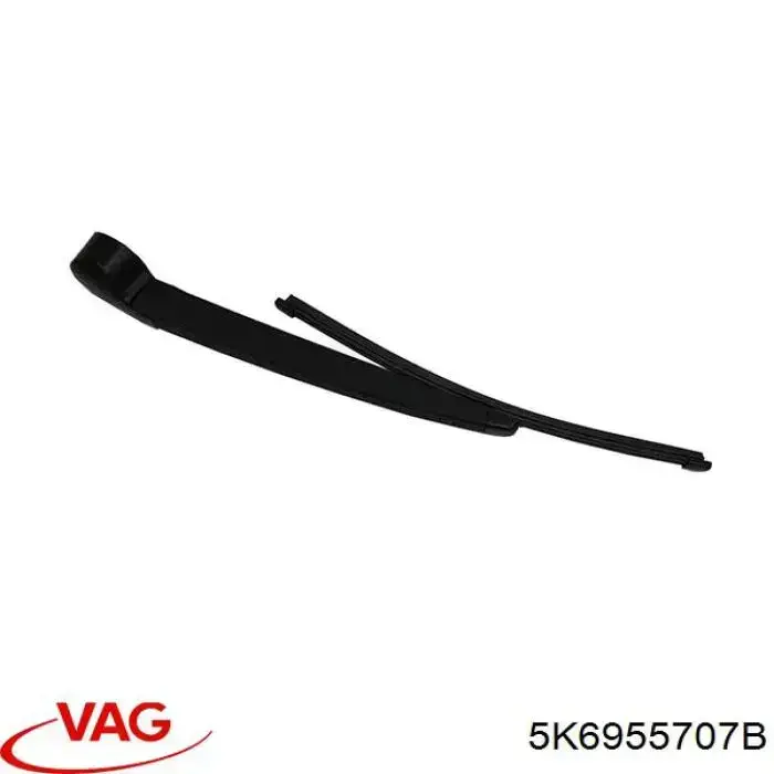 Ramię wycieraczki szyby tylnej VAG 5K6955707B cena, od 16,08 USD