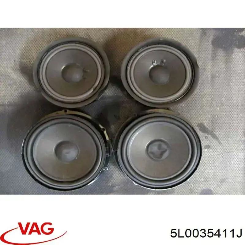 Głośnik drzwi przednich VAG 5L0035411J cena, od 40,86 USD