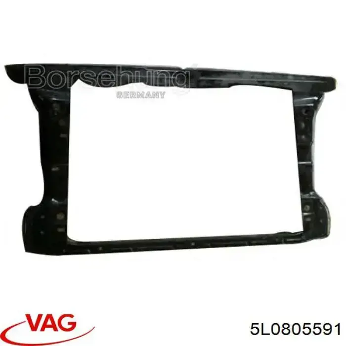 5L0805591 VAG Osłona chłodnicy kompletna (panel mocowania reflektorów)