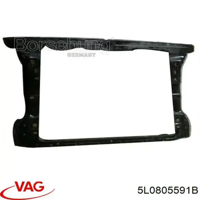 Osłona chłodnicy kompletna (panel mocowania reflektorów) VAG 5L0805591B cena, od 93,41 USD