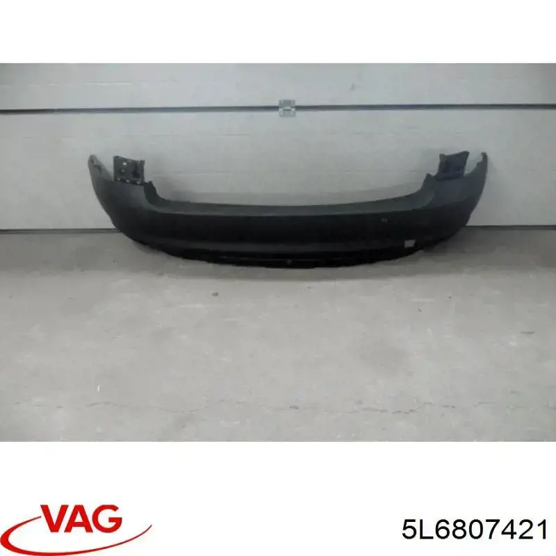 Zderzak tylny do Skoda Yeti  5L, 5L1, 5L2, 5L6, 5L7