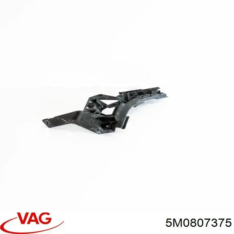 5M0807375 VAG Prowadnica zderzaka tylnego lewa