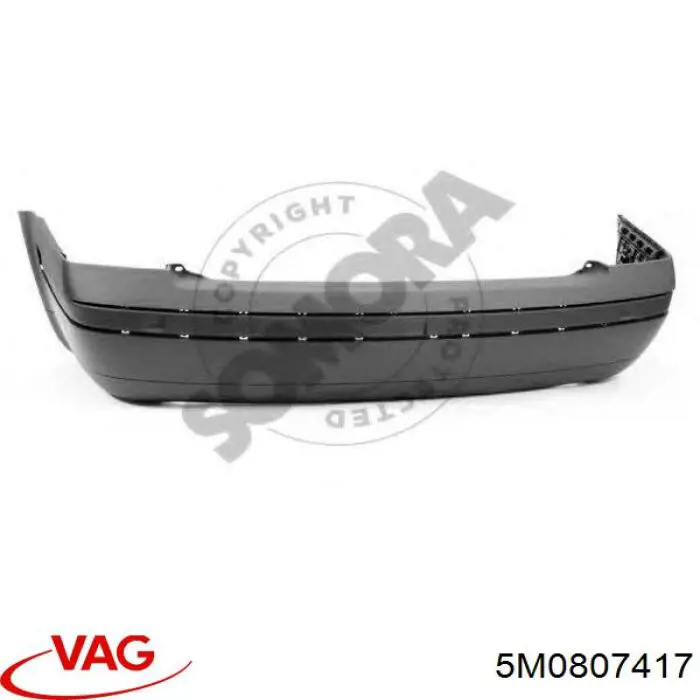 Zderzak tylny VAG 5M0807417 cena, od 349,15 USD