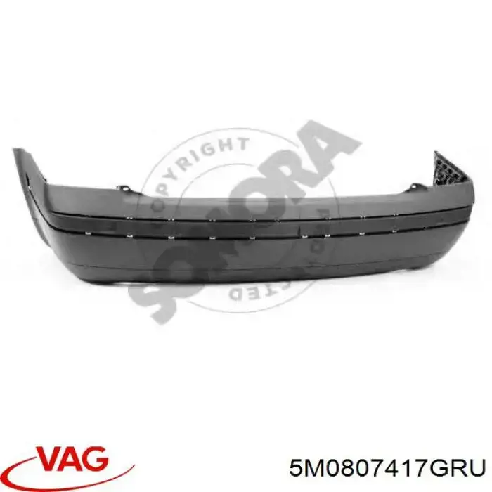 Zderzak tylny VAG 5M0807417GRU cena, od 349,15 USD
