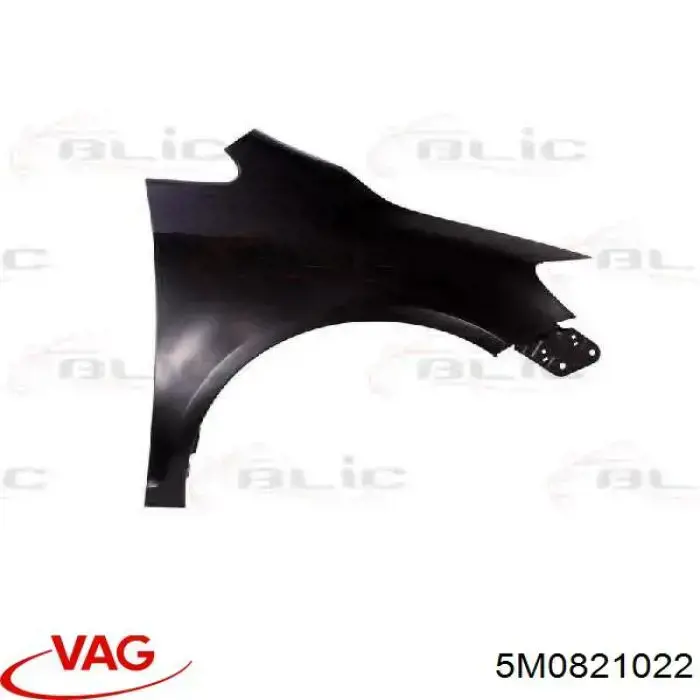 5M0821022 VAG Błotnik przedni prawy