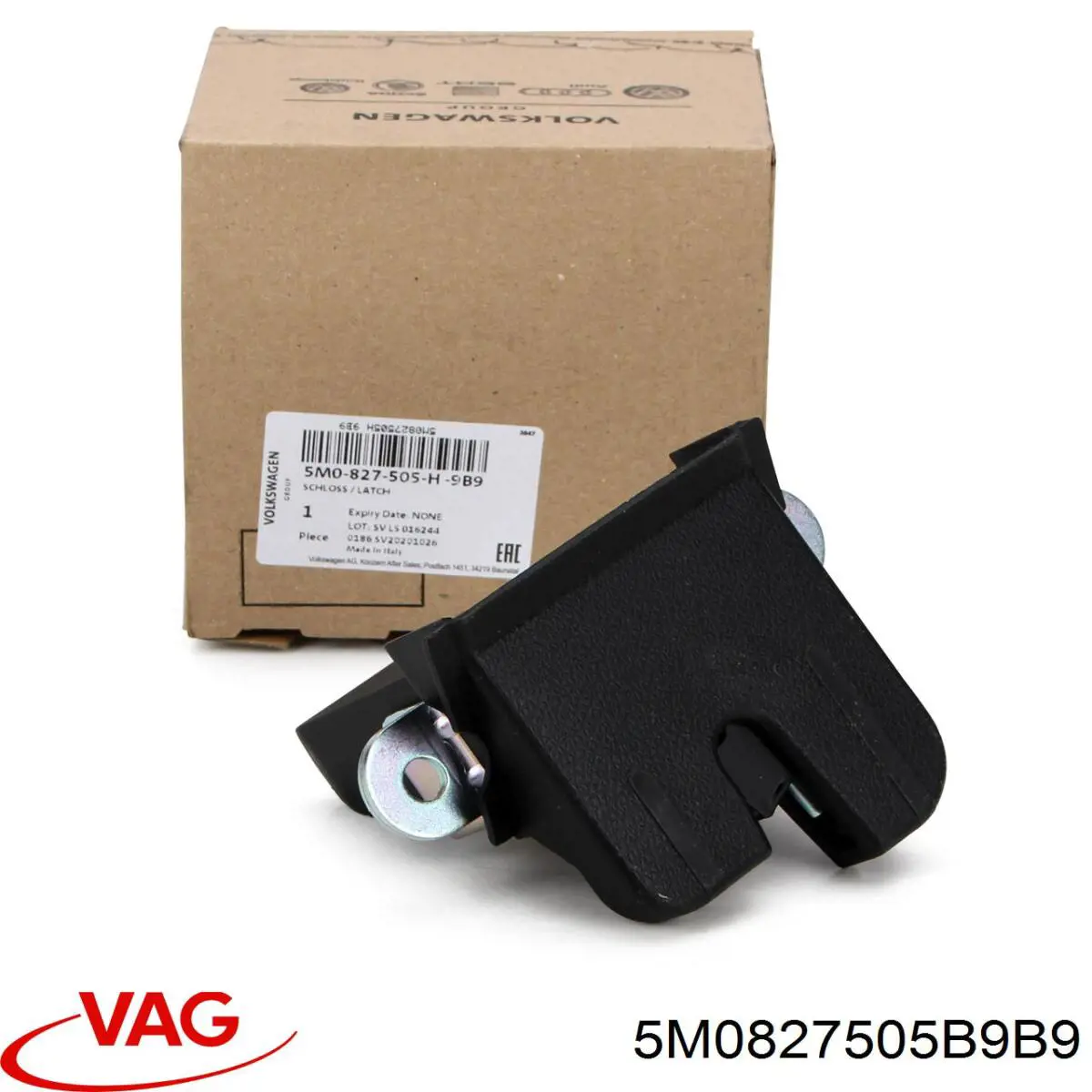 Zamek klapy bagażnika (3/5 drzwi tylnych) VAG 5M0827505B9B9 cena, od 22,71 USD