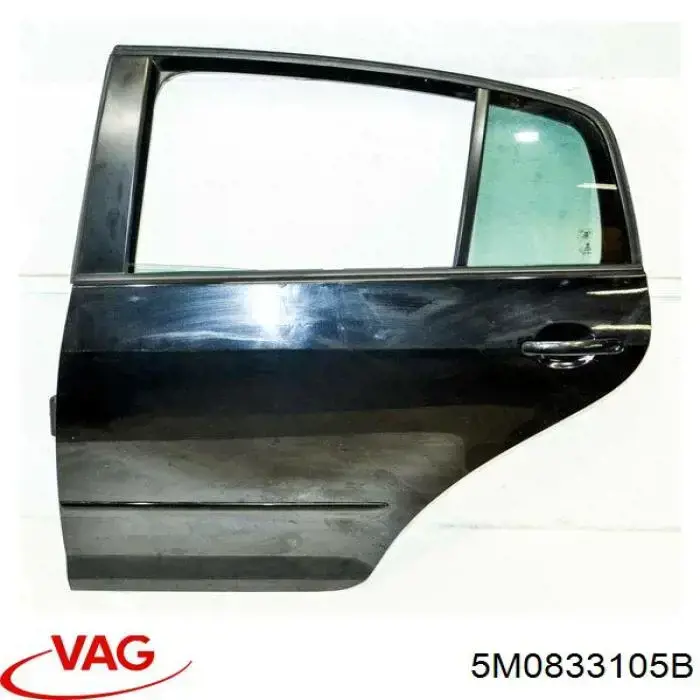 Boczki drzwi tylnych lewych VAG 5M0833105B cena, od 270,71 USD