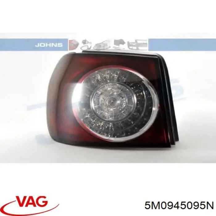 Do koszyka 5M0945095N VAG Lampa zespolona tylna lewa zewnętrzna
