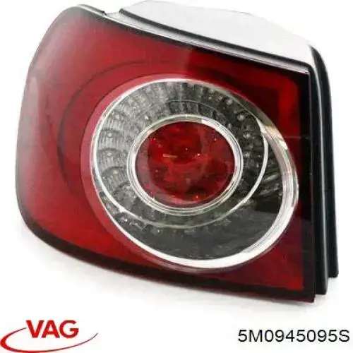 5M0945095S VAG Lampa zespolona tylna lewa zewnętrzna